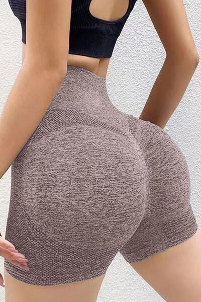 High Waist Active Shorts