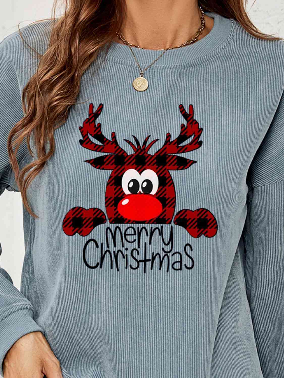 MERRY CHRISTMAS Graphic Sweatshirt