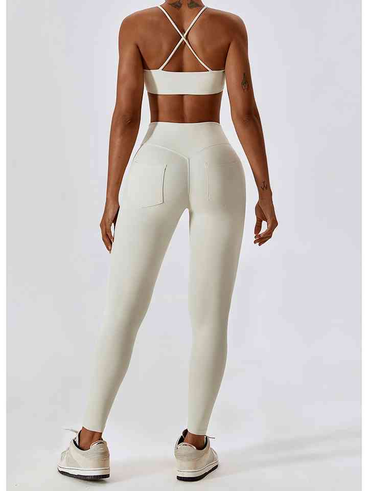 Wide Waistband Sports Pants